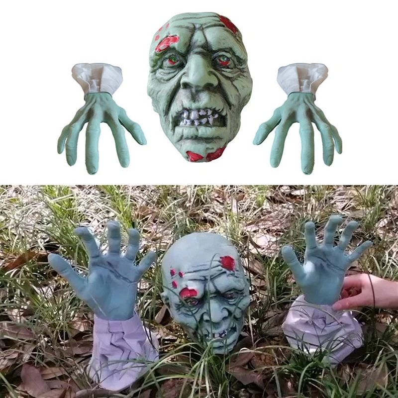 

Zombie Garden Statue Halloween Decoration Realistic Halloween Graveyard for Halloween Decorations