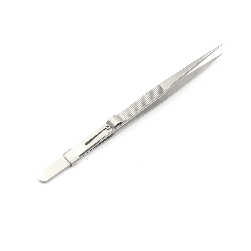 

Регулируемый Антистатический пинцет с скользящим замком 6,5 дюйма для ювелирных изделий, электронных компонентов, инструменты для удержани...