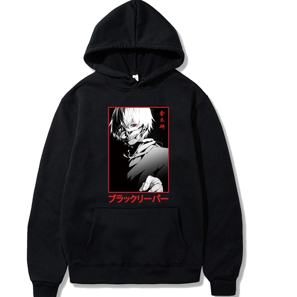 

Hot Anime Tokyo Ghoul Hoodie Pullovers Tops Spring Autumn Casual Uniex Cloths
