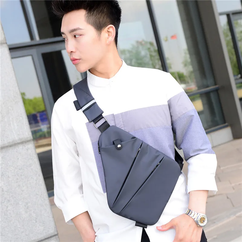 Мужская Дорожная сумка-кошелек сумка на плечо с защитой от кражи |