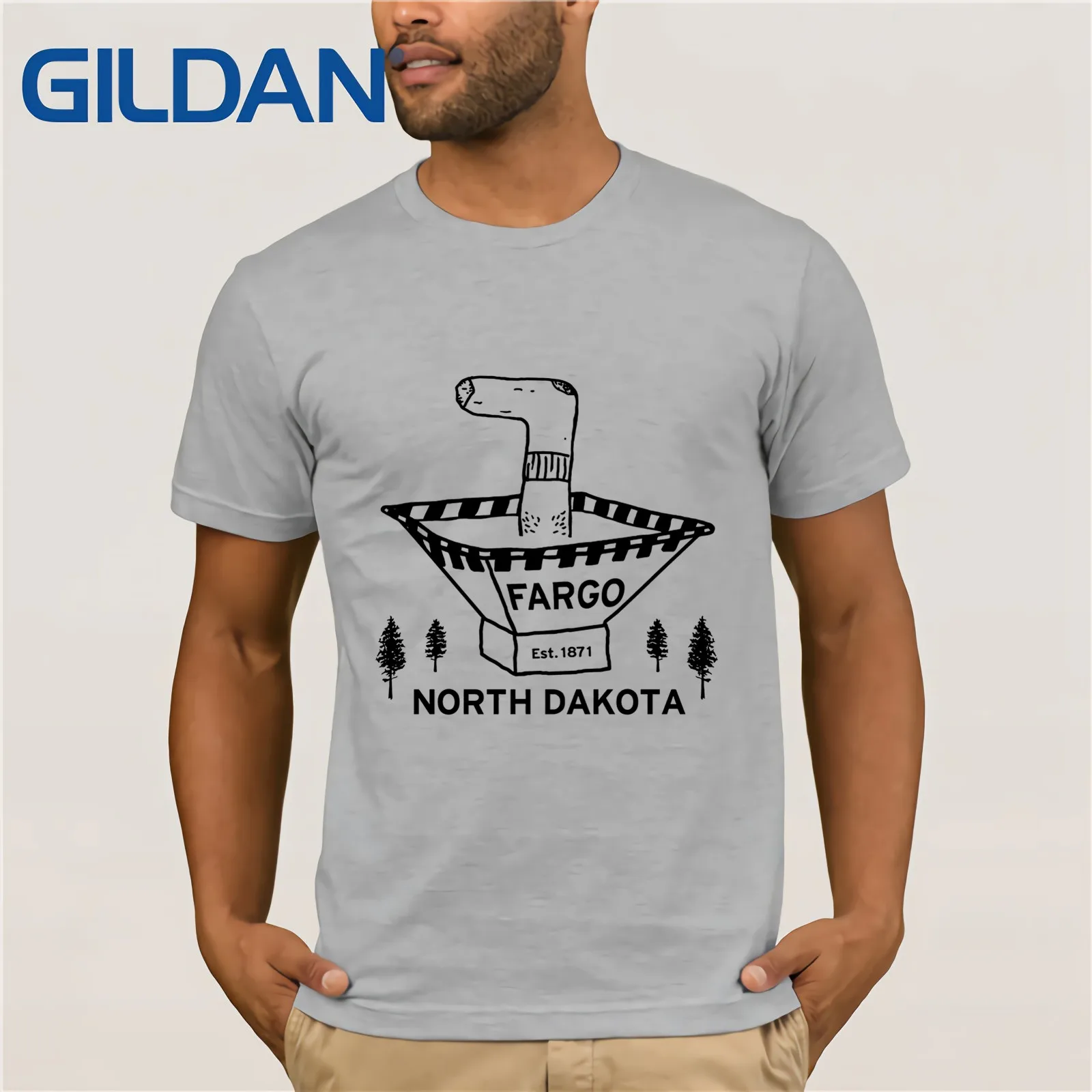 Футболка Fargo Wood Chipper футболка из Северной Дакоты The Big Lebowski новинка 2021 уличная