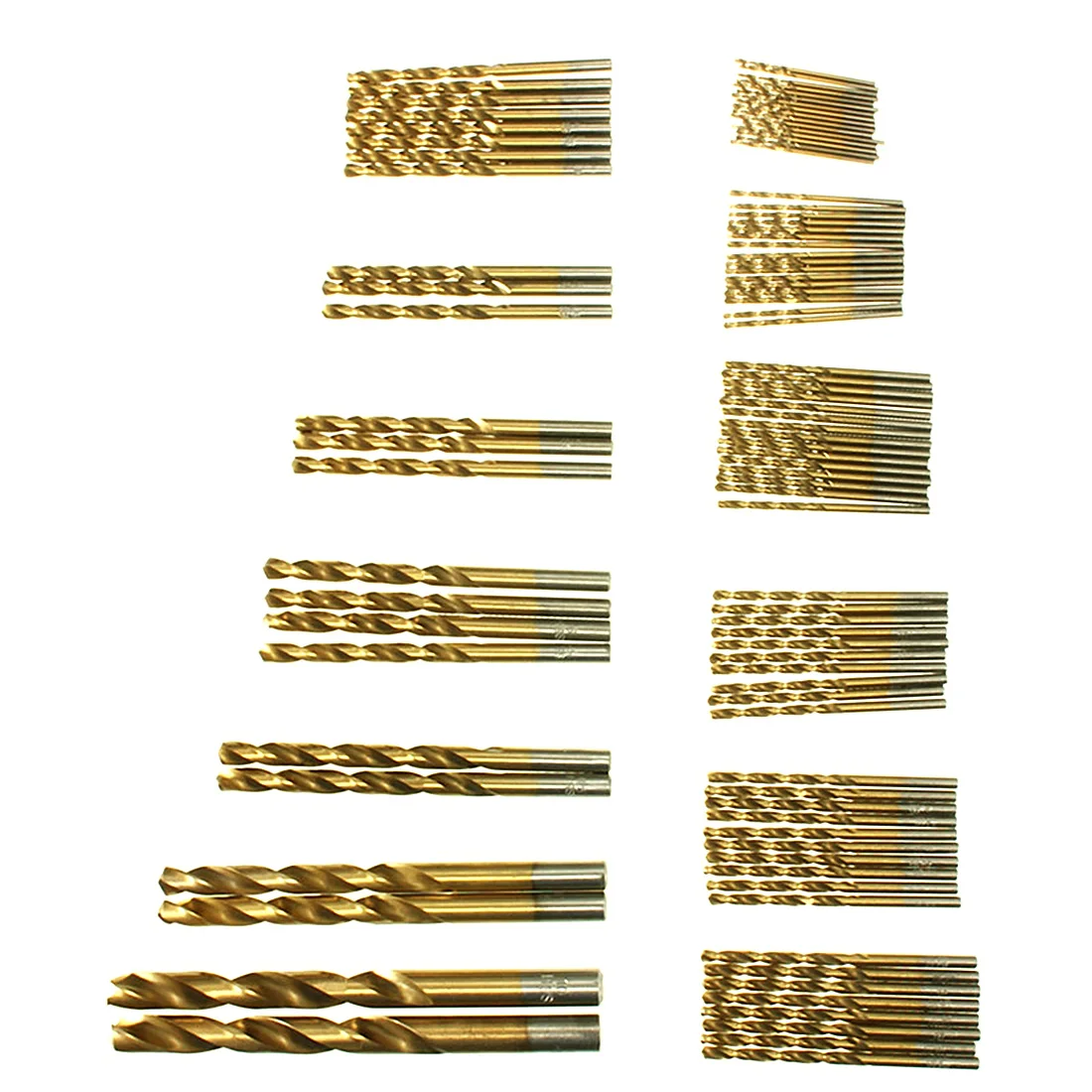 

High Speed Drill Bit Set 99pcs/50pcs Titanium HSS Drill Bits Coated Stainless Steel HSS For Electrical Drill 1.5mm-10mm /1mm-3mm