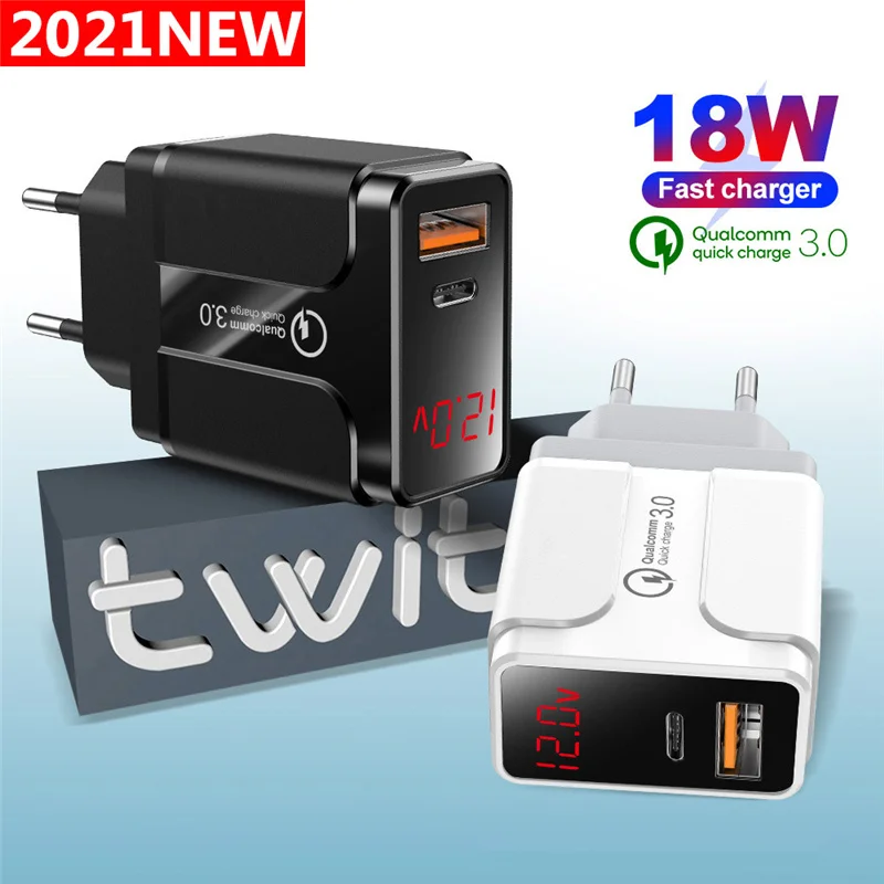 EU US UK Digital Display 18W Mobile Phone Charger For iPhone 12 12Pro max 12mini lightning to Type C QC 3.0 PD USB Fast Charger
EU US UK Digital Display 18W Mobile Phone Charger For iPhone 12 12Pro max 12mini lightning to Type C QC 3.0 PD USB Fast Charger