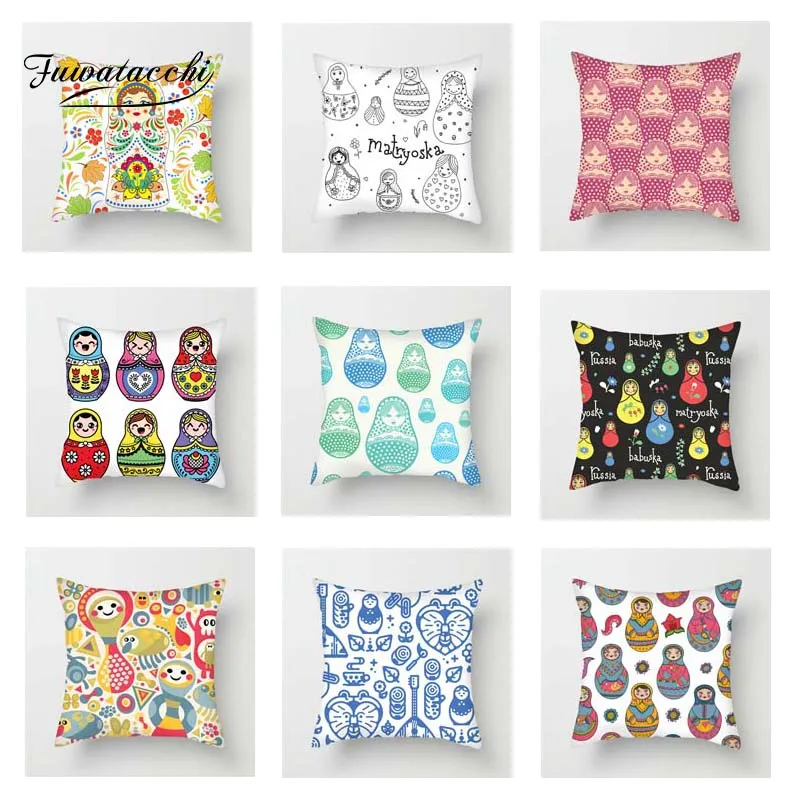 TTLIFE русская кукла наволочка для подушки с рисунком из мультфильма декоративная