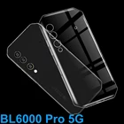 Чехол для Blackview BL6000 Pro, мягкий силиконовый защитный чехол для Blackview BL6000, стеклянный бампер, чехол из ТПУ