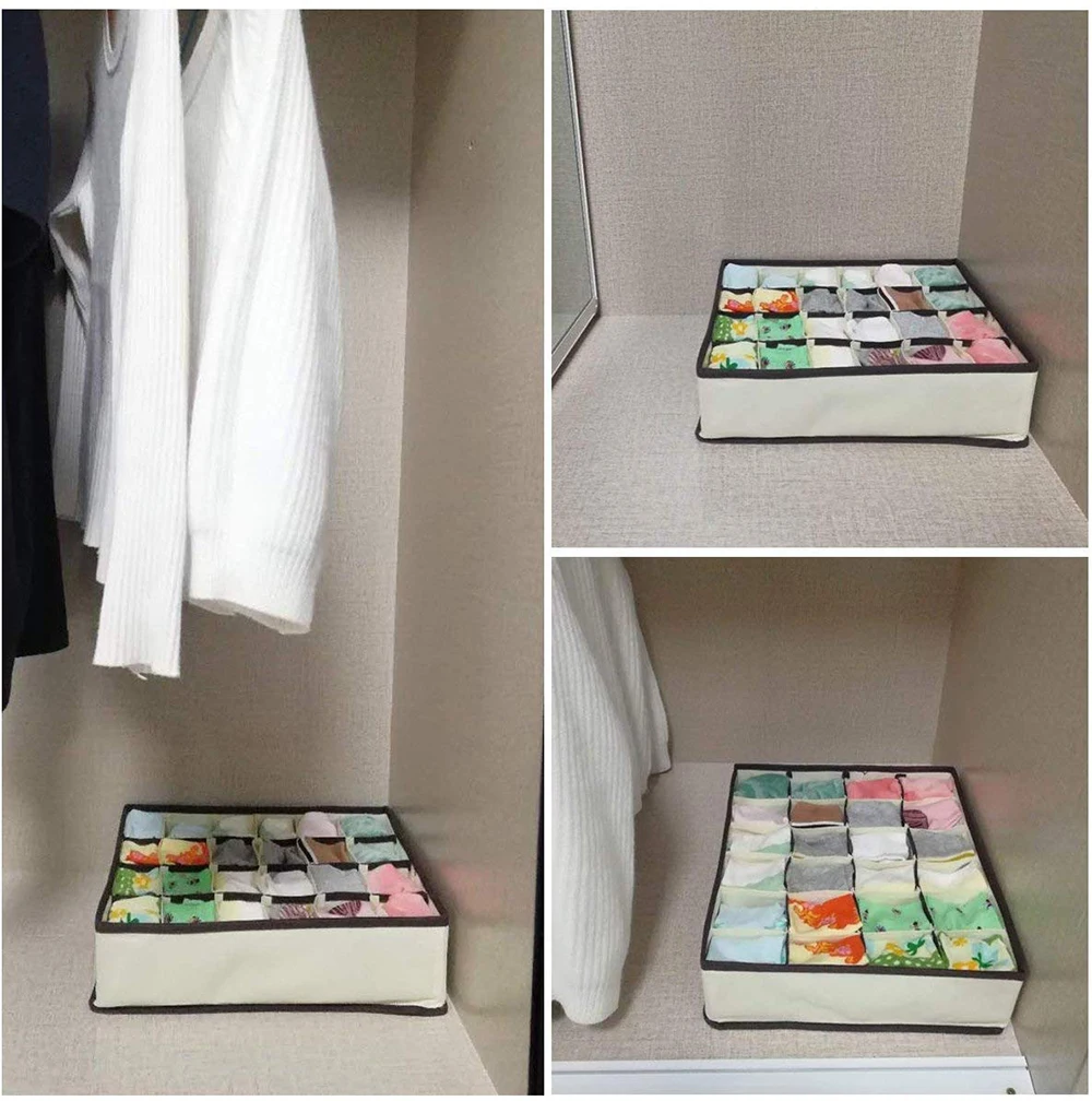 Органайзер разных размеров для бюстгальтеров нижнего белья складной ящик