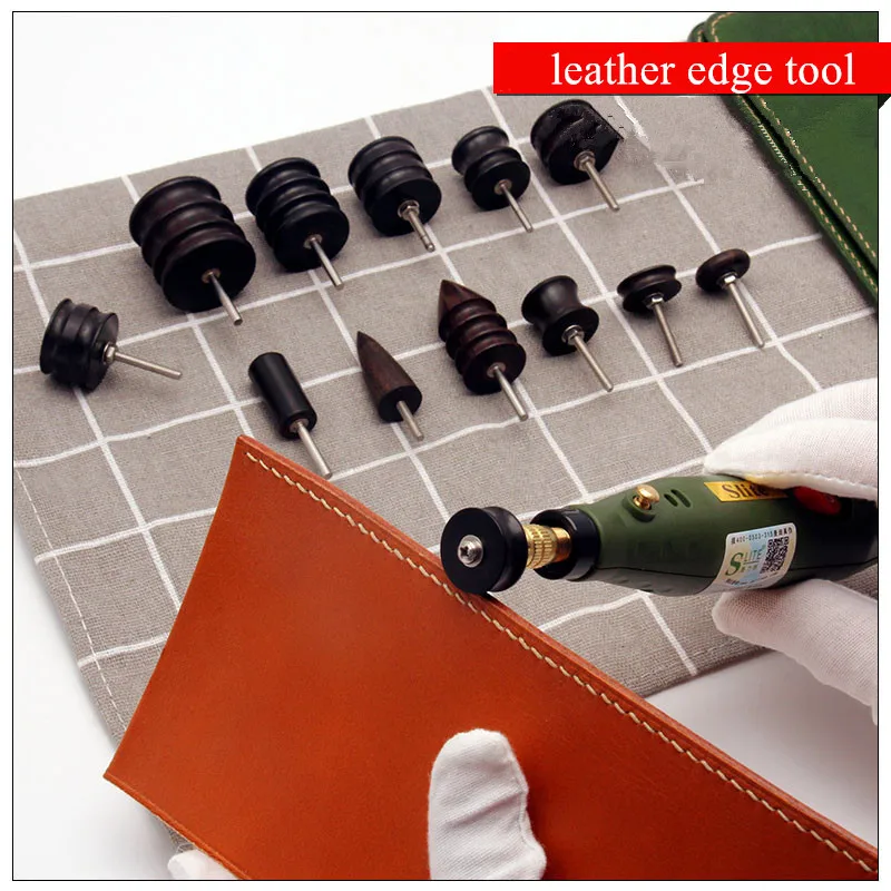 Инструмент для полировки кожаных краев электрическая полировка слайкер кожаные