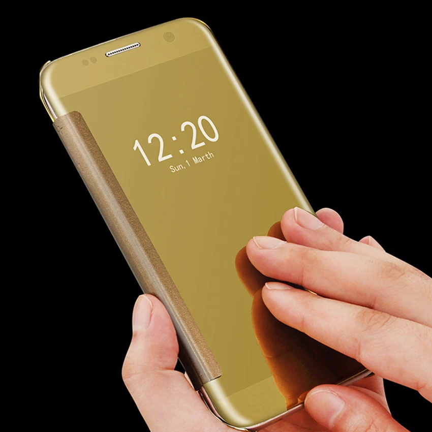 Зеркальный Прозрачный чехол для телефона samsung Galaxy A3 A5 2016 2017 SM A310 A510 A320 A310F A320FL A320F
