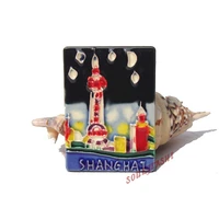 china travel souvenir creative ceramic fridge magnet message post magnetic sticker