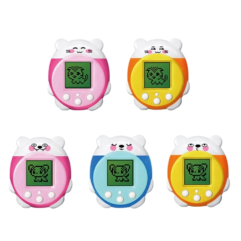 

Pet Electronic Motion Cute Intelligence Toy Game, Dog/Cat Live in Motion Electronic Pet Machine for Kids or Toddlers
