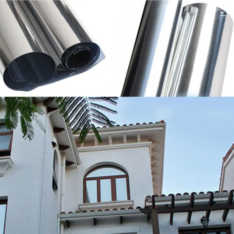 Оконная пленка односторонняя Солнечная Антистатическая липкая антиуф оттенок