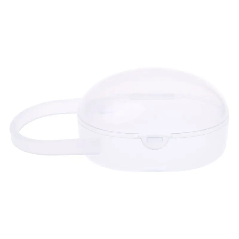 

Baby Nipple Container Box Plastic Pacifier Case Soother Cases Organizer Storage Portable Transparent Newborn Outdoor Travel