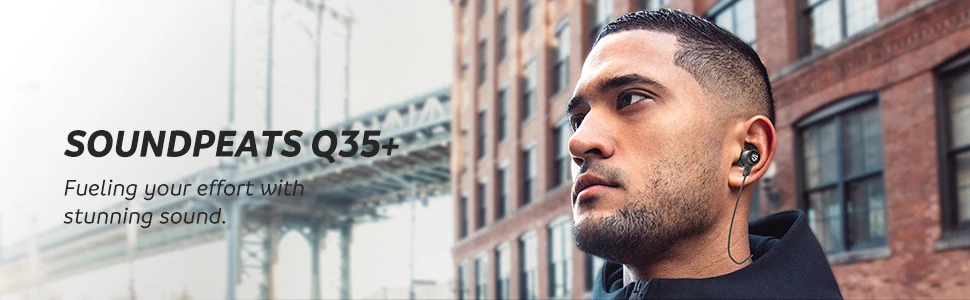 SounPEATS Bluetooth 5,0 беспроводные наушники IPX8 водонепроницаемые спортивные наушники с магнитной зарядкой APTX HD 14 часов воспроизведения