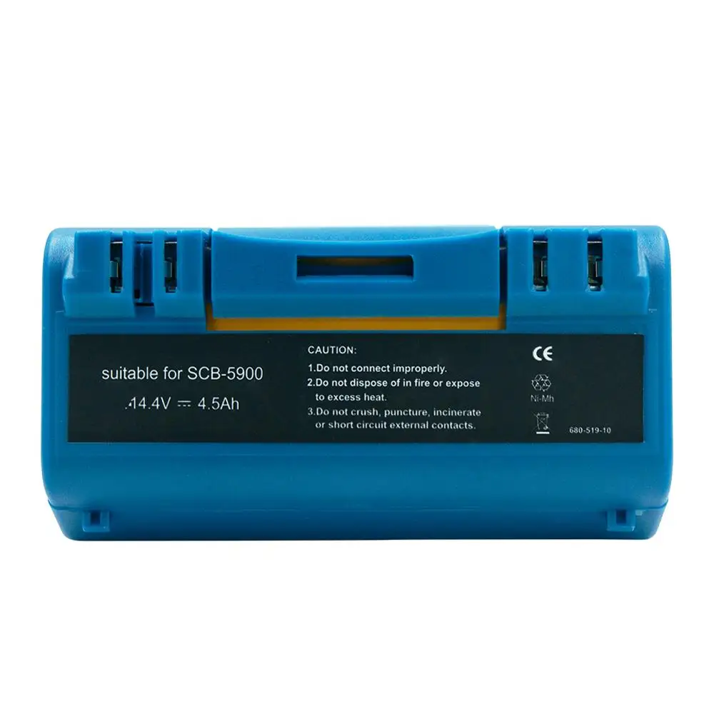 

Replacement Rechargeable Battery 14.4V 4500mAh Nimh for iRobot Scooba Vacuum Cleaners 340 34001 350 380 385 390 5800 5900 6000