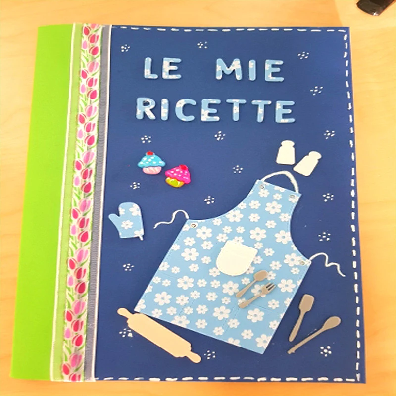 Милый кухонный фартук штампы металлические режущие трафарет для DIY альбома