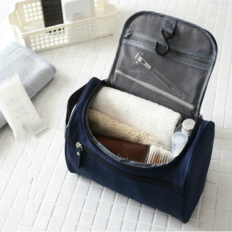 

Сумка-Органайзер для косметики, нейлоновая, большая, водонепроницаемая