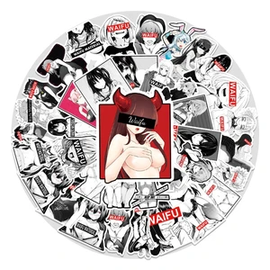 103050pcs anime hentai waifu sexy girl cartoon graffiti stickers diy car laptop phone skateboard guitar waterproof sticker toy free global shipping