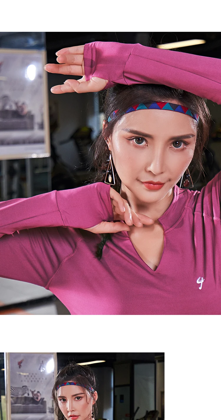 Женские спортивные рубашки для спортзала, быстросохнущая футболка для тренировок, одежда для фитнеса с длинным рукавом, футболки и топы, спортивная одежда