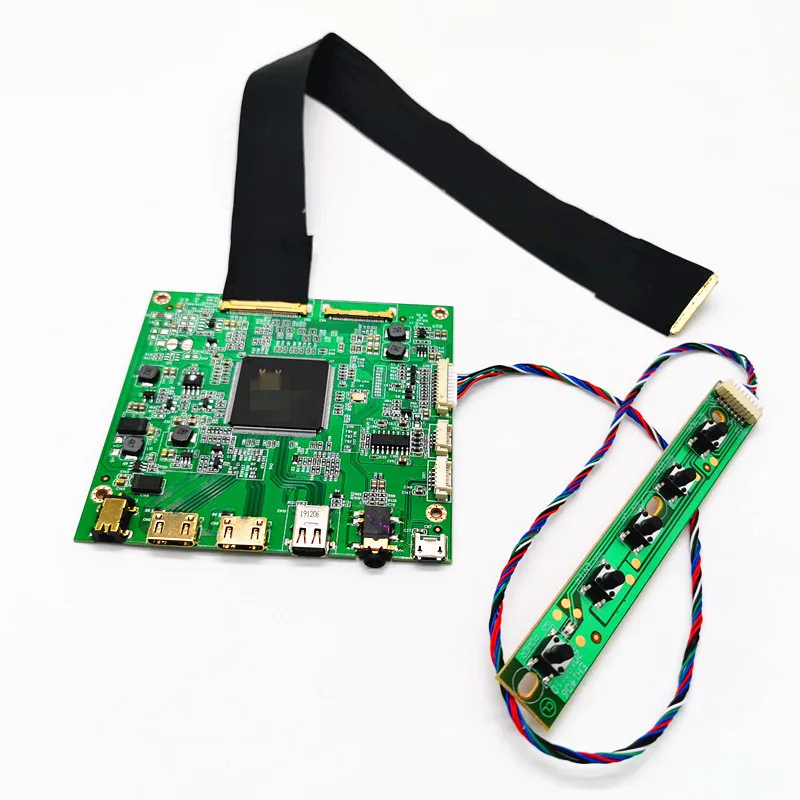 Плата драйвера DP + 2mini HDMI Audio 4K LCD для 12 5 &quot13 3&quot 15 6 &quot17 3840*2160 плата контроллера ЖК
