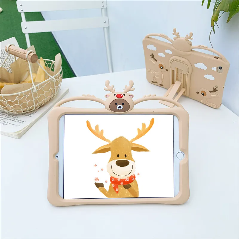 Чехол для iPad Mini 123 4 ipad 5 Air 2 1 Милая Пижама с рождественским принтом пижама