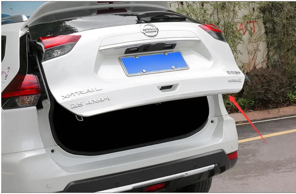 Хромированная накладка на заднюю дверь багажника для X-trail T32 2014-2017 2018 2019