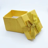 cute ring boxes for jewelry organizer storage gift box necklace earrings ring box paper jewellry packaging container wholesales