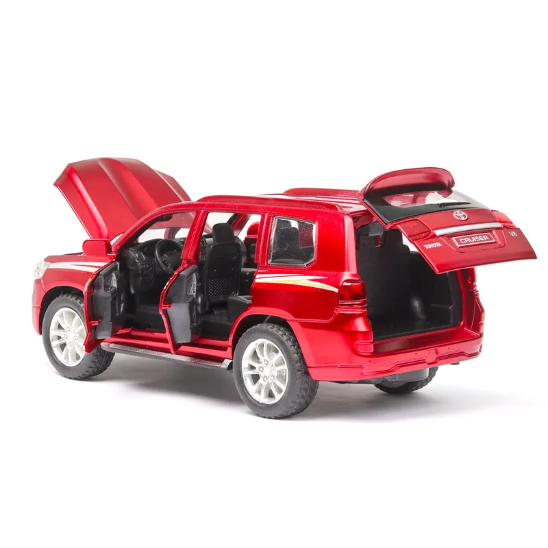 1:32 игрушечный автомобиль LAND CRUISER Prado металлическая игрушка сплав Diecasts модель 6