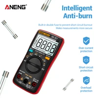 aneng an8009 digital multimeter transistor testers capacitor true rms tester electrical capacitance meter for automotive