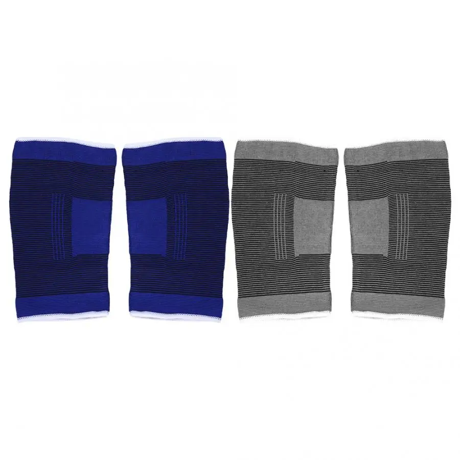 Унисекс хлопковые трикотажные эластичные теплые спортивные наколенники для