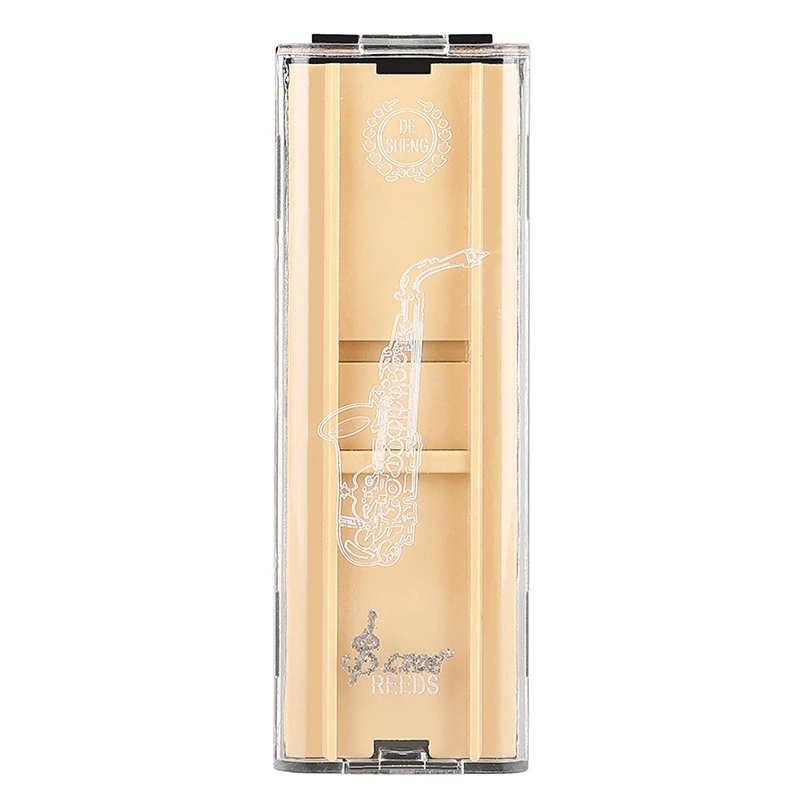 Переносной саксофон трости для кларнета Чехол Водонепроницаемая прозрачная