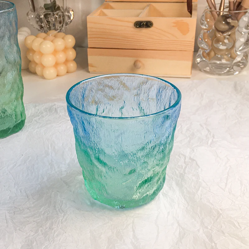 

Coffee Milk Glass Cup Beer Wine Whiskey Home Cocktail Champagne Cute Luxury Water Glass Cup Fruit Juice Tazas Drinkware DG50B