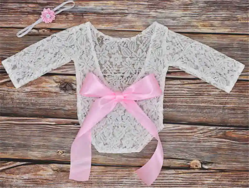 Комбинезоны для новорожденных детский кружевной комбинезон фотосъемки Детская