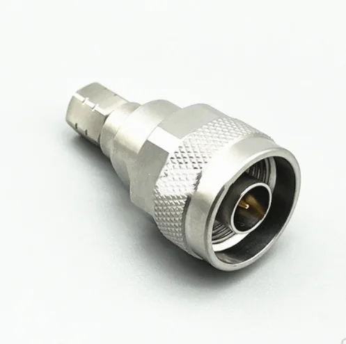 N Male to 2.4mm Male Stainless Steel High Frequency test Adapter Connector DC-18G
