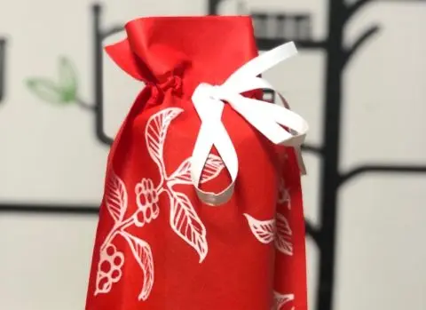 

Non-woven Beam Gift Bag Handlebar Bag Mug Paper Shopping Bag Storage Bag Girl Fashion Drawstring Make up Bag Draswing Ins Bag