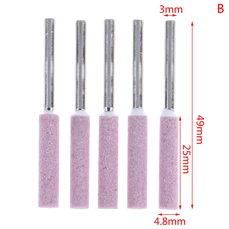 

Комплект из 5 шт. шлифовальных камней HUXUAN для заточки цепных пил