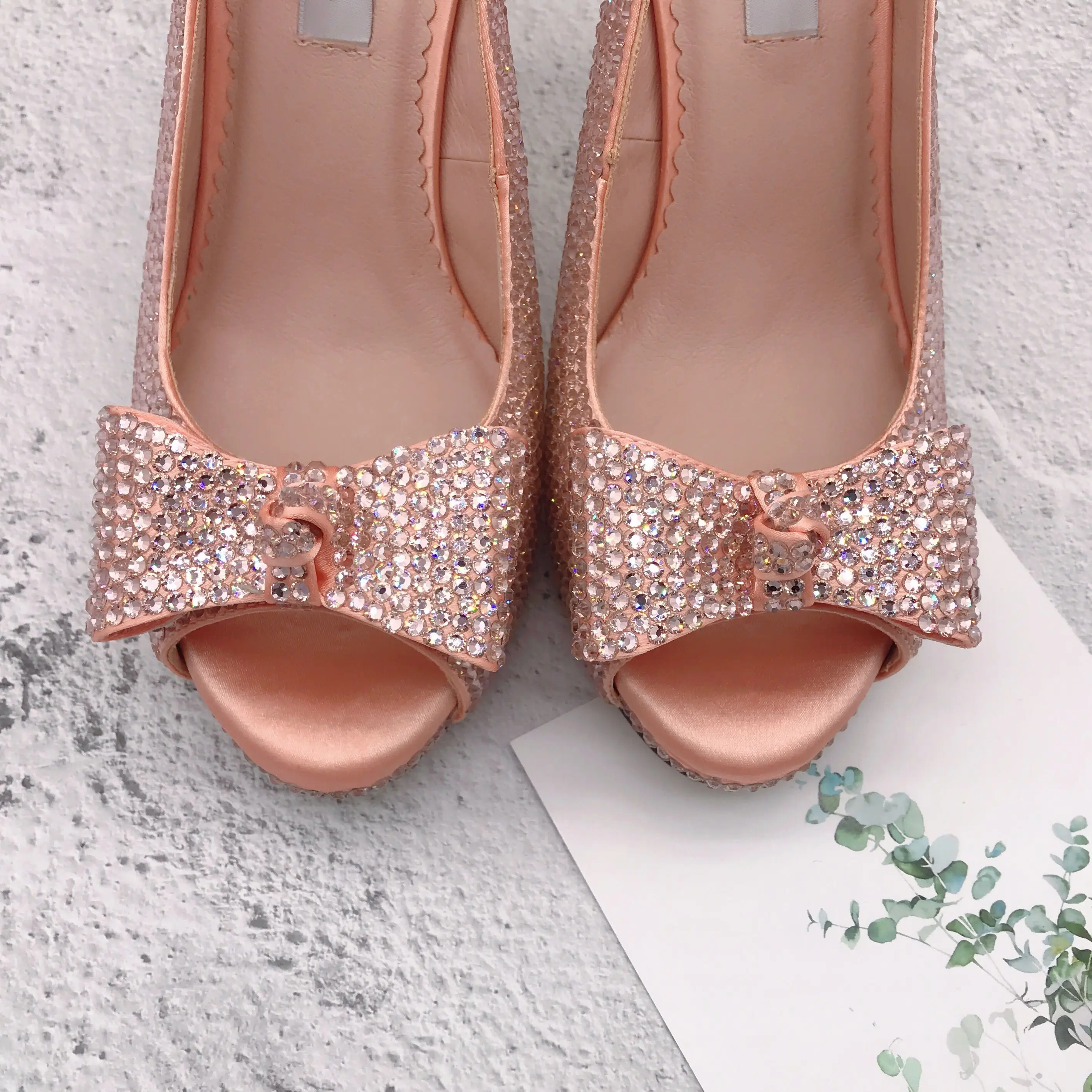 BS1231 обувь ручной работы с ремешком на пятке женские туфли высоком каблуке