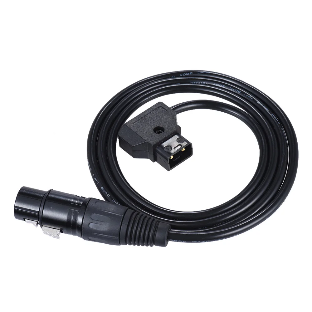Andoer 100 см/фута D Tap штекер к XLR 4 контактный Женский адаптер Кабель питания Шнур для V