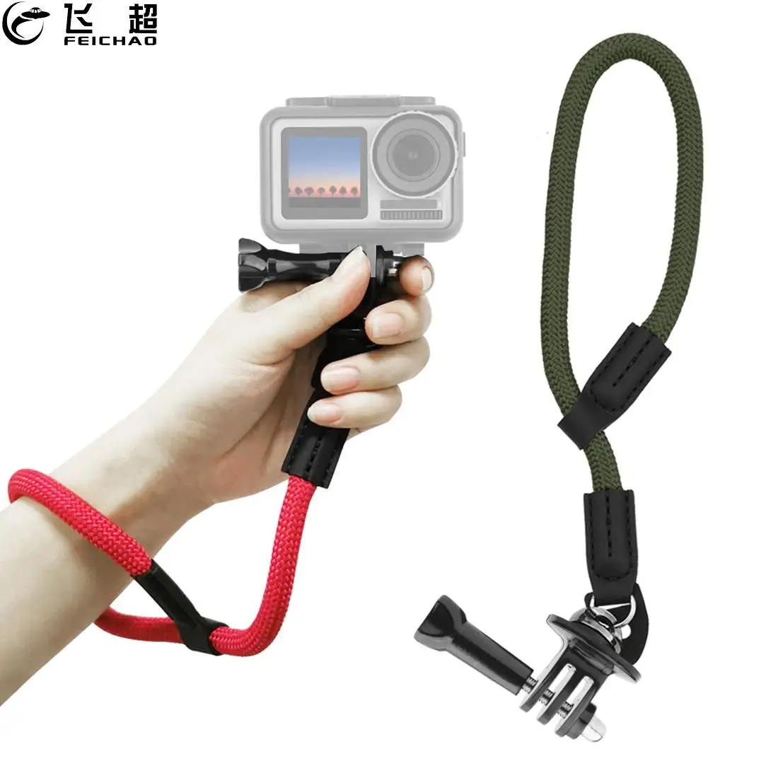 Ручной ремешок слинг Безопасность запястье руки ремень веревка 1/4 &quotвинтовая