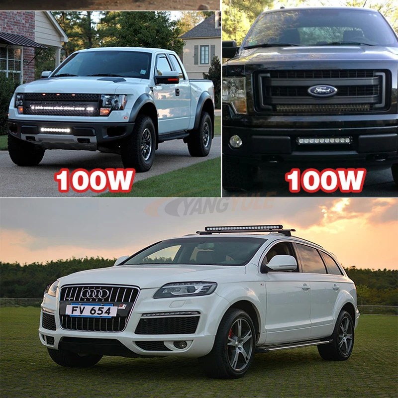 Светодиодный рабочий светильник 5 дюймов 20 Вт 8 40 11 60 | Автомобили и мотоциклы