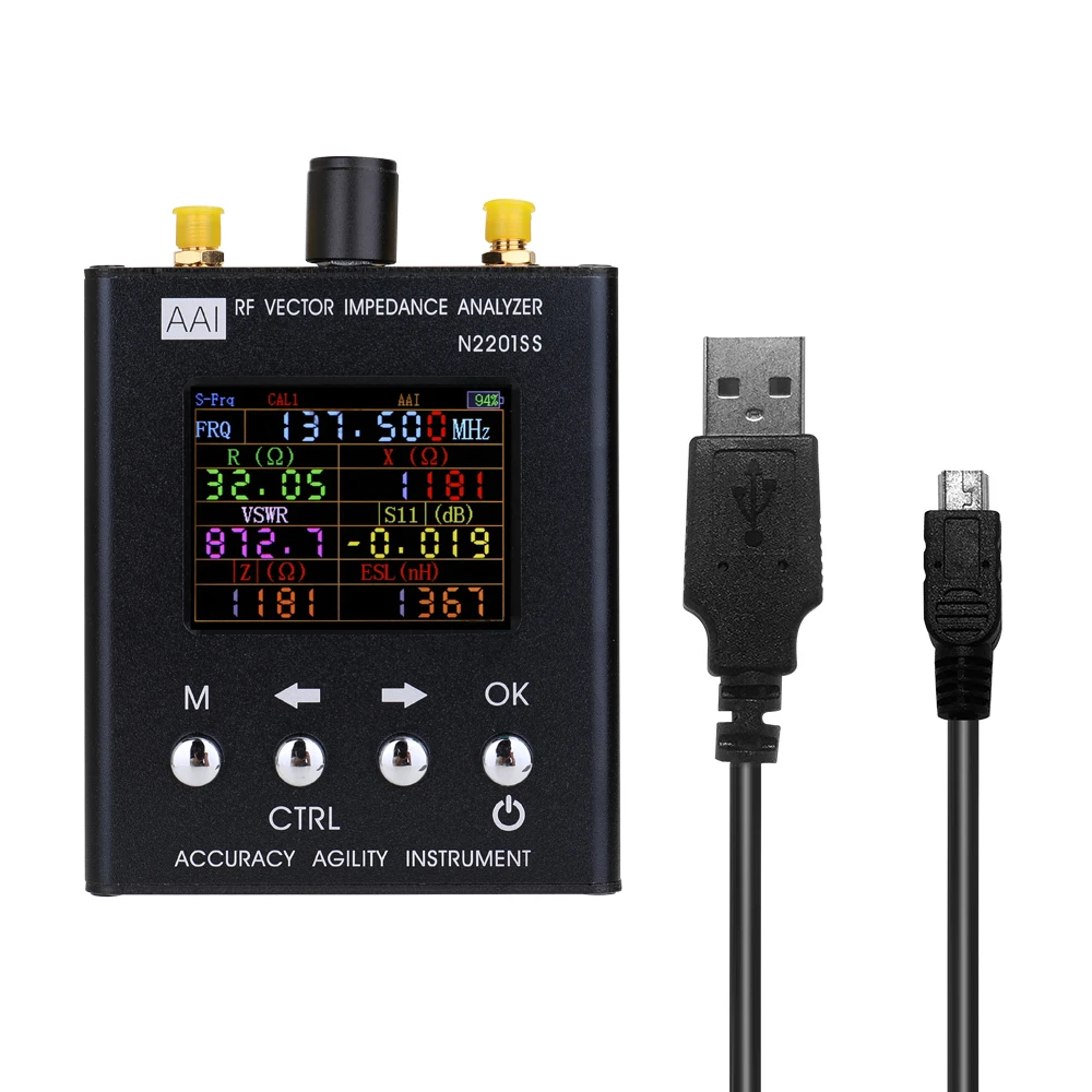 Векторный анализатор сопротивления N2201SS RF антенна SWR тестер 137 5 2700 МГц