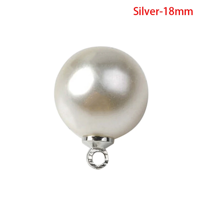 10 шт./лот круглая ABS имитация прелестная жемчужная подвеска для сережек браслетов