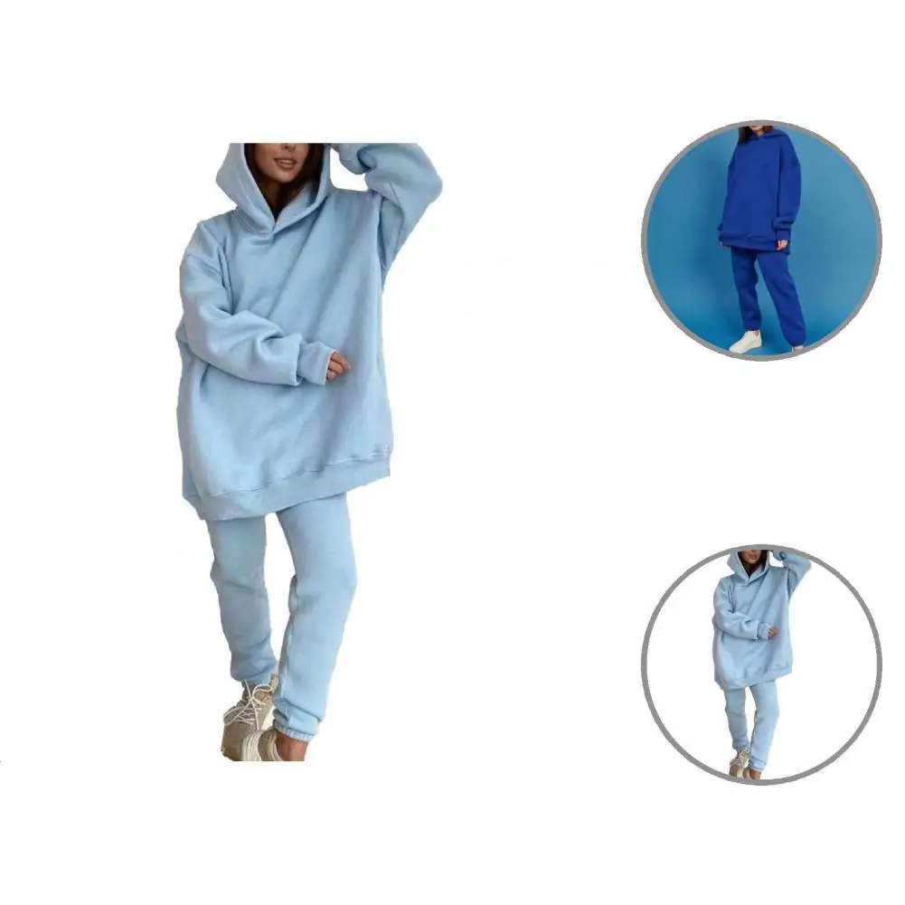 2 шт./компл. фантастический женский костюм теплый осенний спортивный шапка