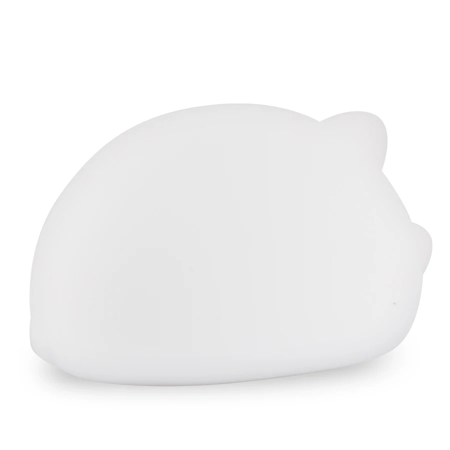 Ночник лампа USB перезаряжаемая мультяшная кошка LED Животное стиль силиконовая