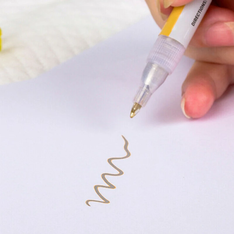 Горячая продажа 8 цветов двойная линия контурная ручка маркер фломастер для