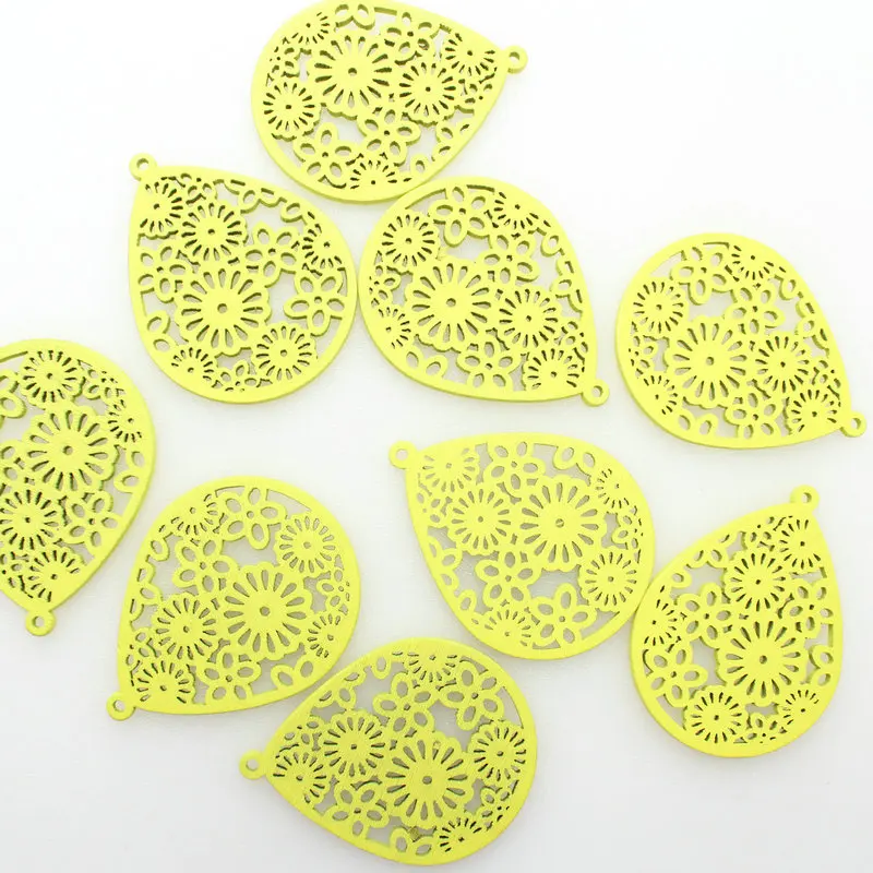 120 шт. Деревянные Подвески для сережек различные цвета | Украшения и аксессуары