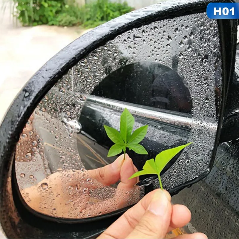 

Car Rearview Mirror Protective Anti Fog Window Clear Rainproof Rear View Mirror Cars Accessories Window Clear Film