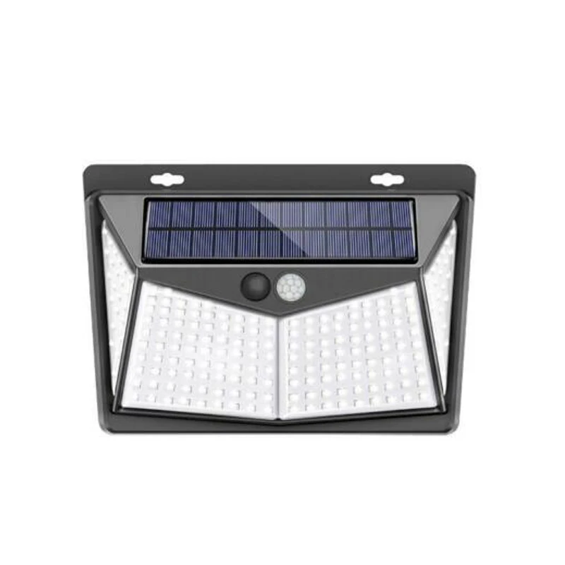 208 LED Solar Lights Powered PIR Motion Sensor Light Outdoor Garden Security Flood Lamp |