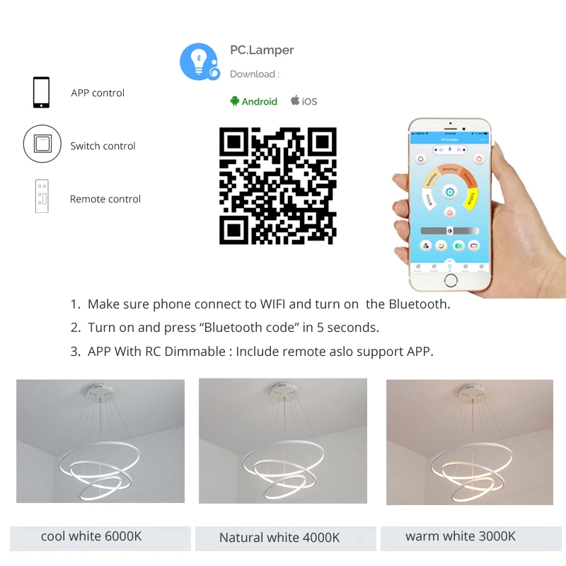 

A Black white frame led pendant lights for the kitchen dining room modern Hanging Lamps abajour lighting lustre indoor fixtures