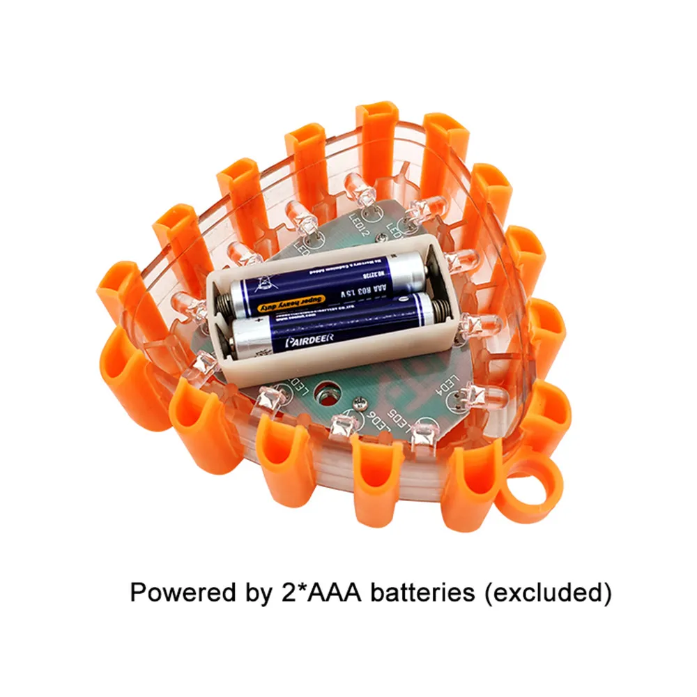 Светодиодный стробоскоп предупреждающий фонарь магнитный аварийный для