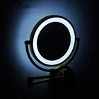 Двухстороннее туалетное Зеркало 8 дюймов 3X 1X настенное матовое светодиодный тое светодиодное зеркало складное косметическое зеркало подарок для женщин